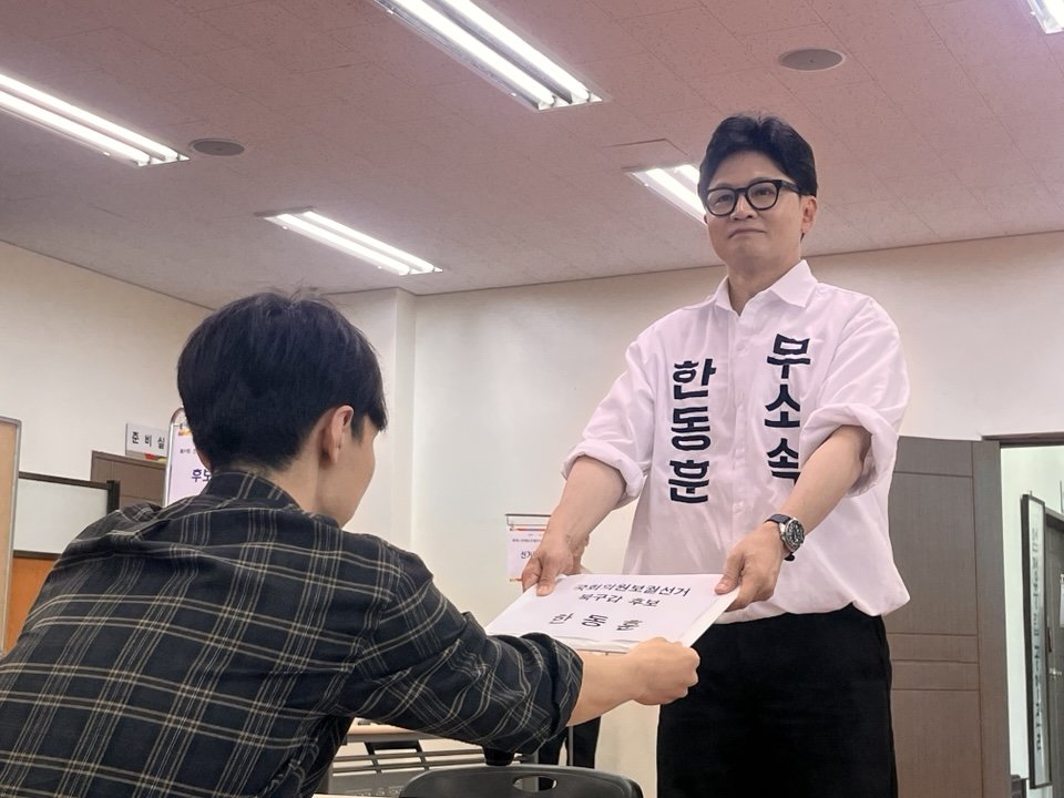 한동훈 “與가 두려워하는건 나…승리해 공소취소 폭주 박살내겠다”