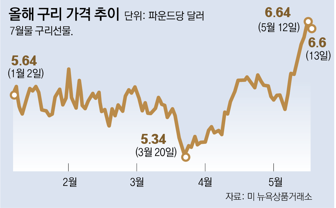 AI 데이터센터 수요 급등에 구리값 최고치[글로벌 포커스]