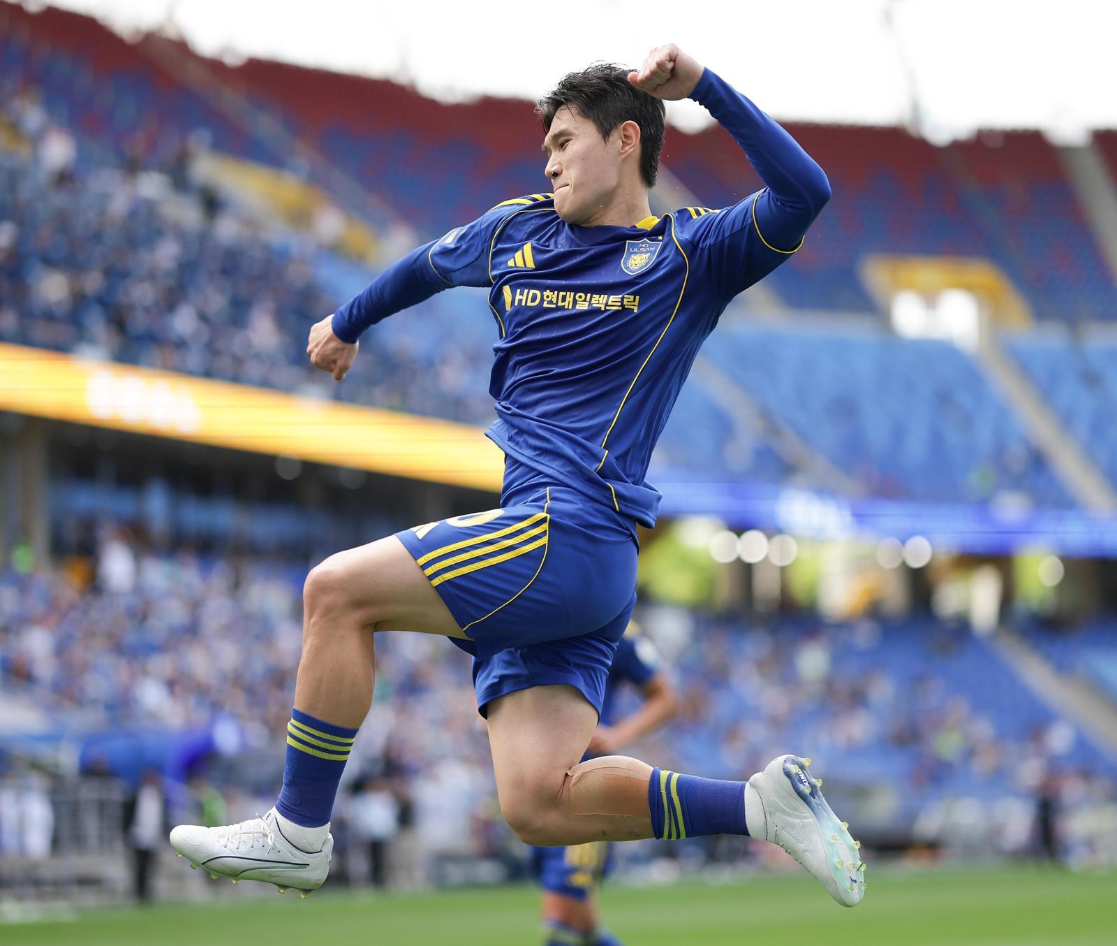 지난해 K리그1 MVP 울산 이동경. 한국프로축구연맹 제공