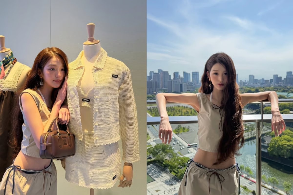 장원영, 새깅 패션 눈길…팬티 가격 151만원