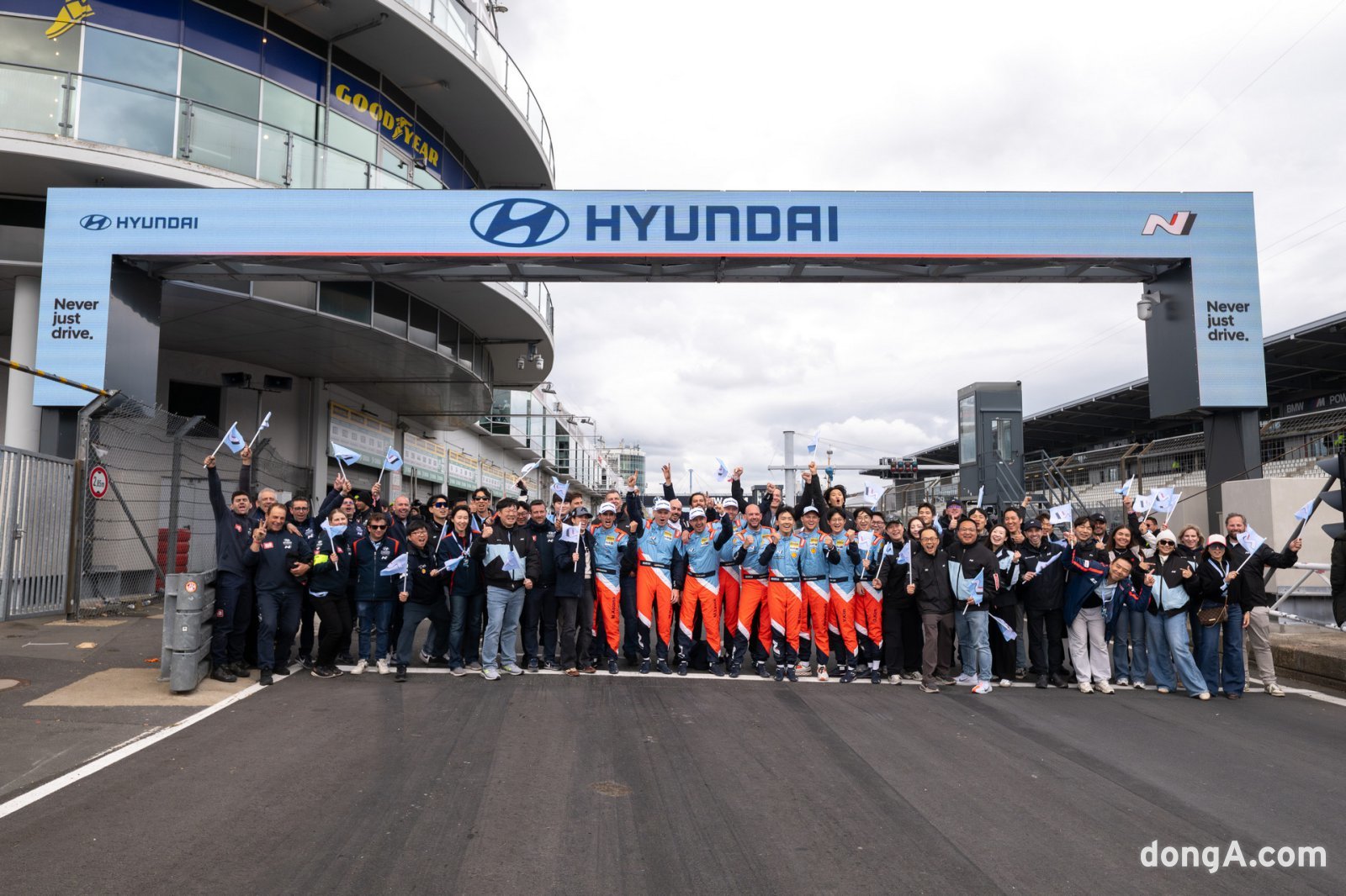 2026 뉘르부르크링 24시에서 TCR 클래스 6년 연속 우승·11년 연속 완주. 현대차 제공