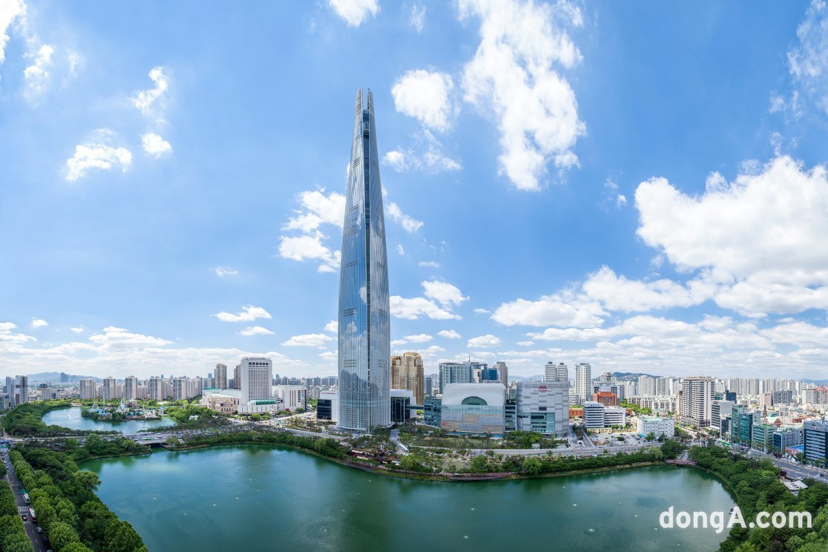 롯데월드타워 전경. 롯데 제공