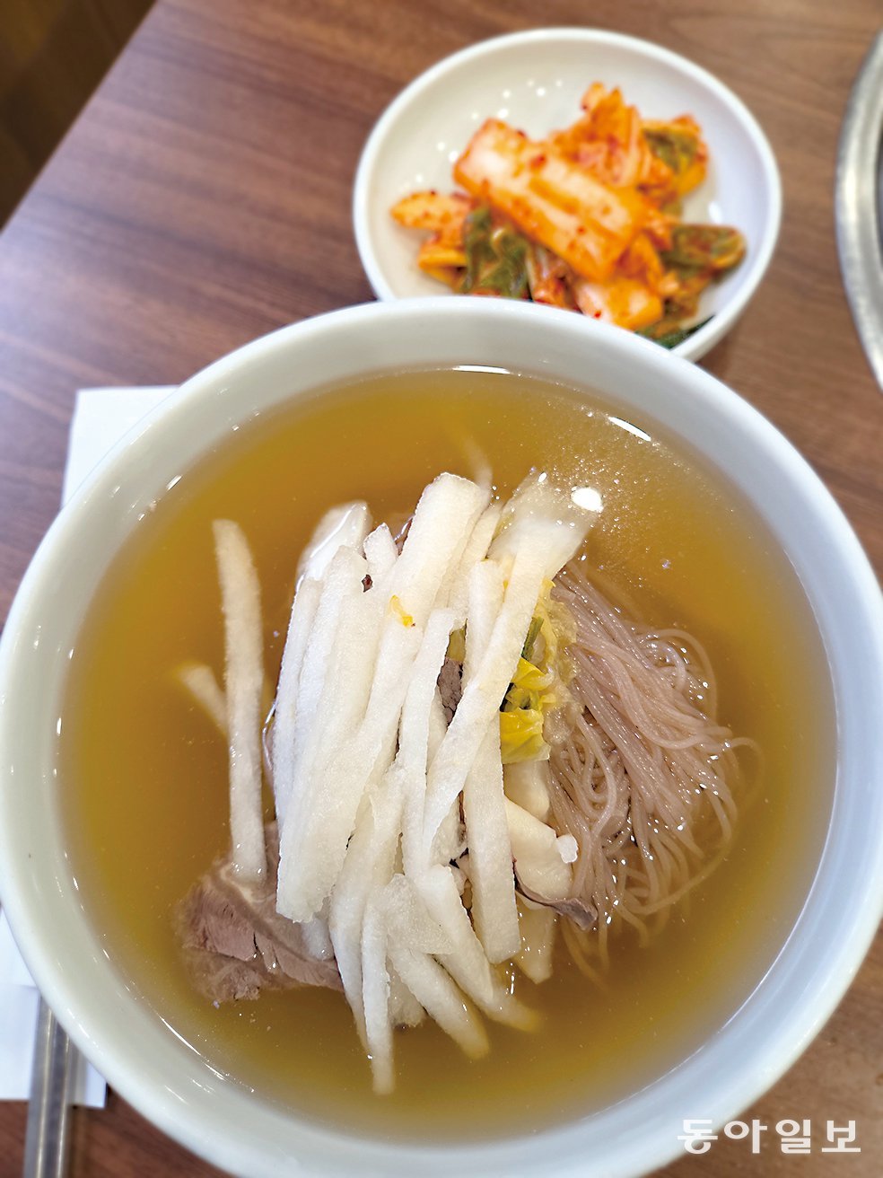 ‘우래옥’의 평양냉면. 이설 기자 snow@donga.com