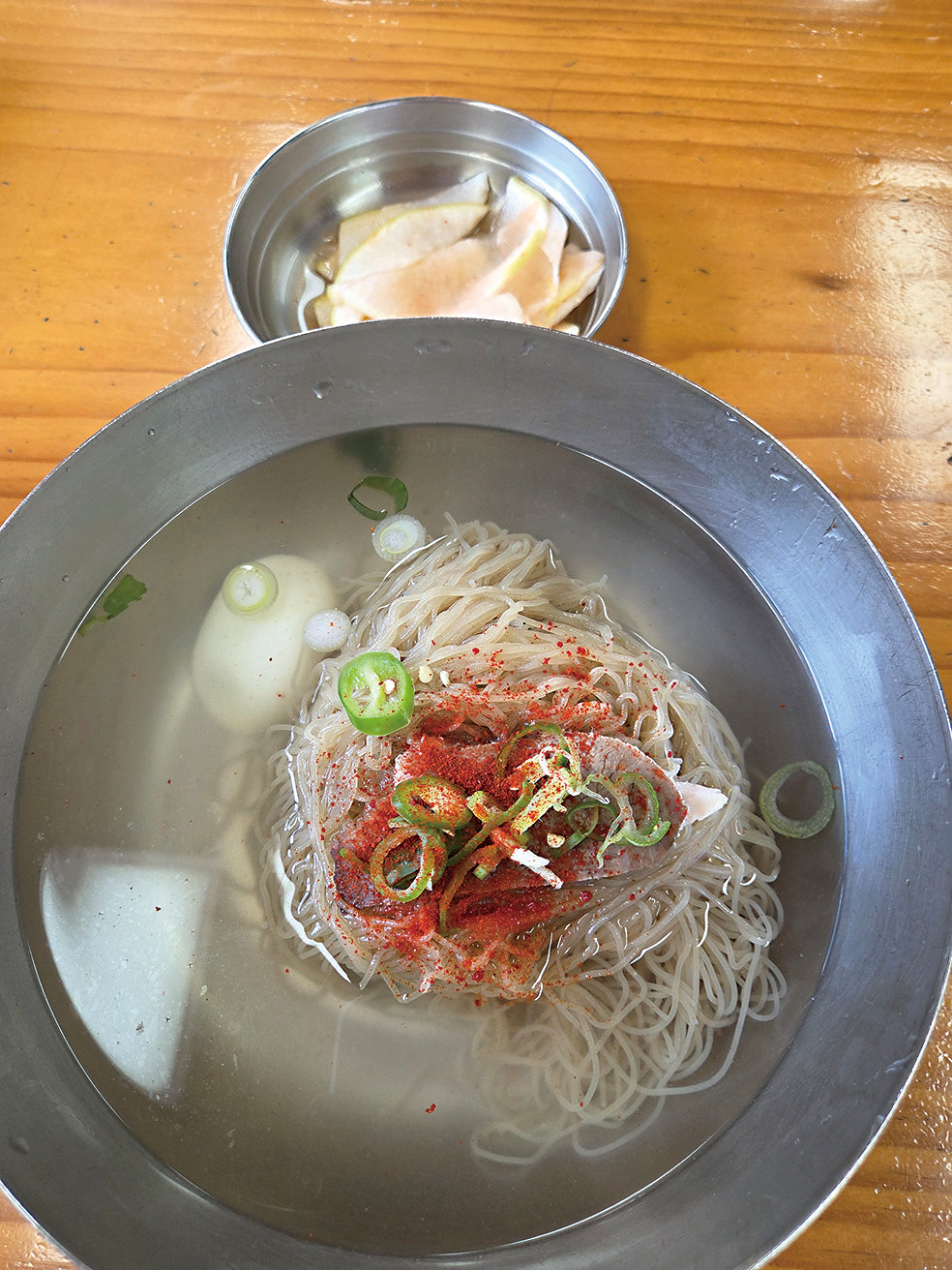 ‘필동면옥’의 평양냉면.
