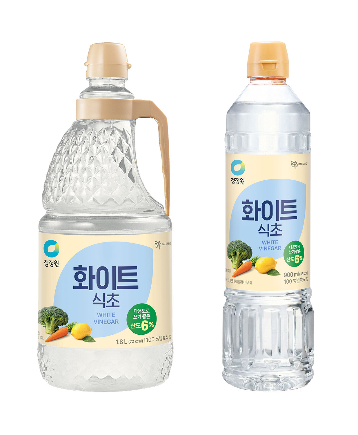 청정원의 용도별 맞춤형 식초 신제품 ‘화이트식초’. 대상 제공