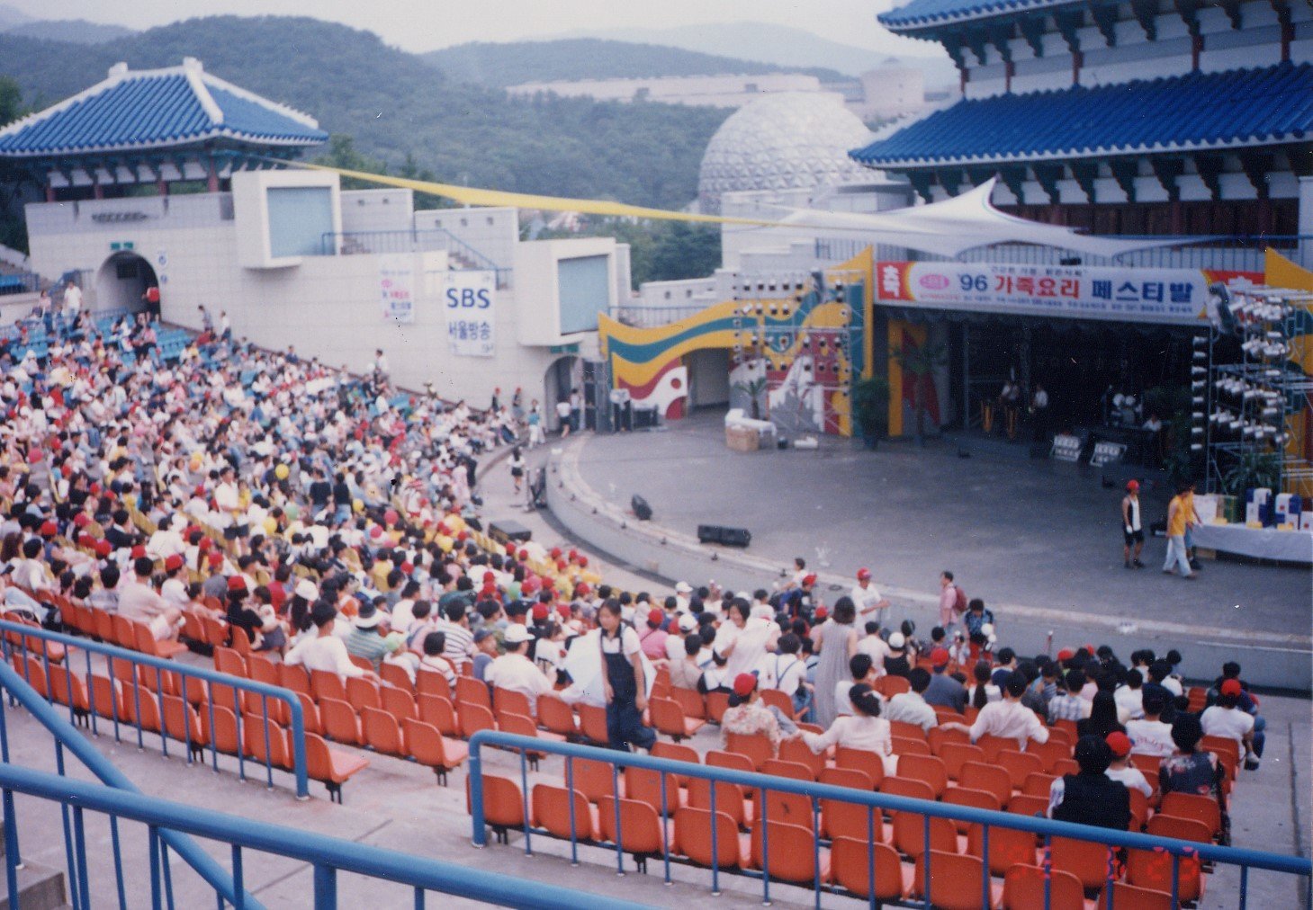 1996년 제1회 오뚜기 가족요리 페스티벌. 오뚜기 제공