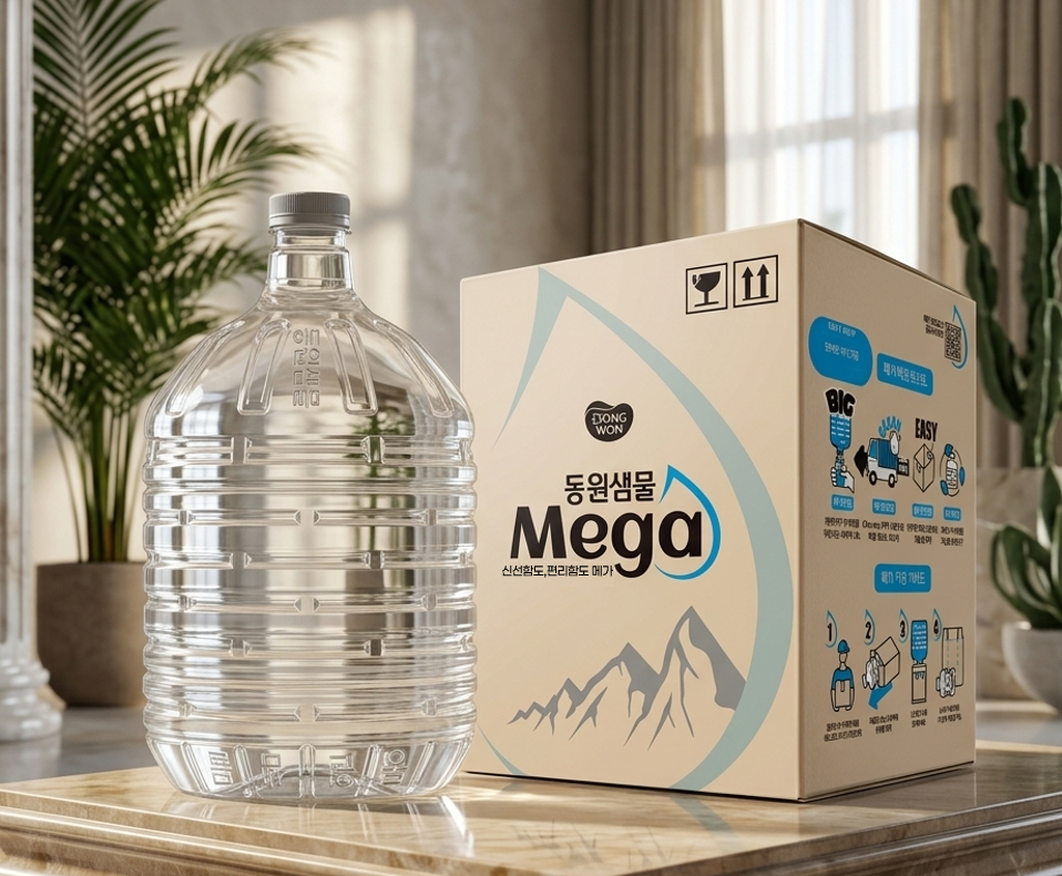동원샘물 13L MEGA 생수. 동원F&B 제공
