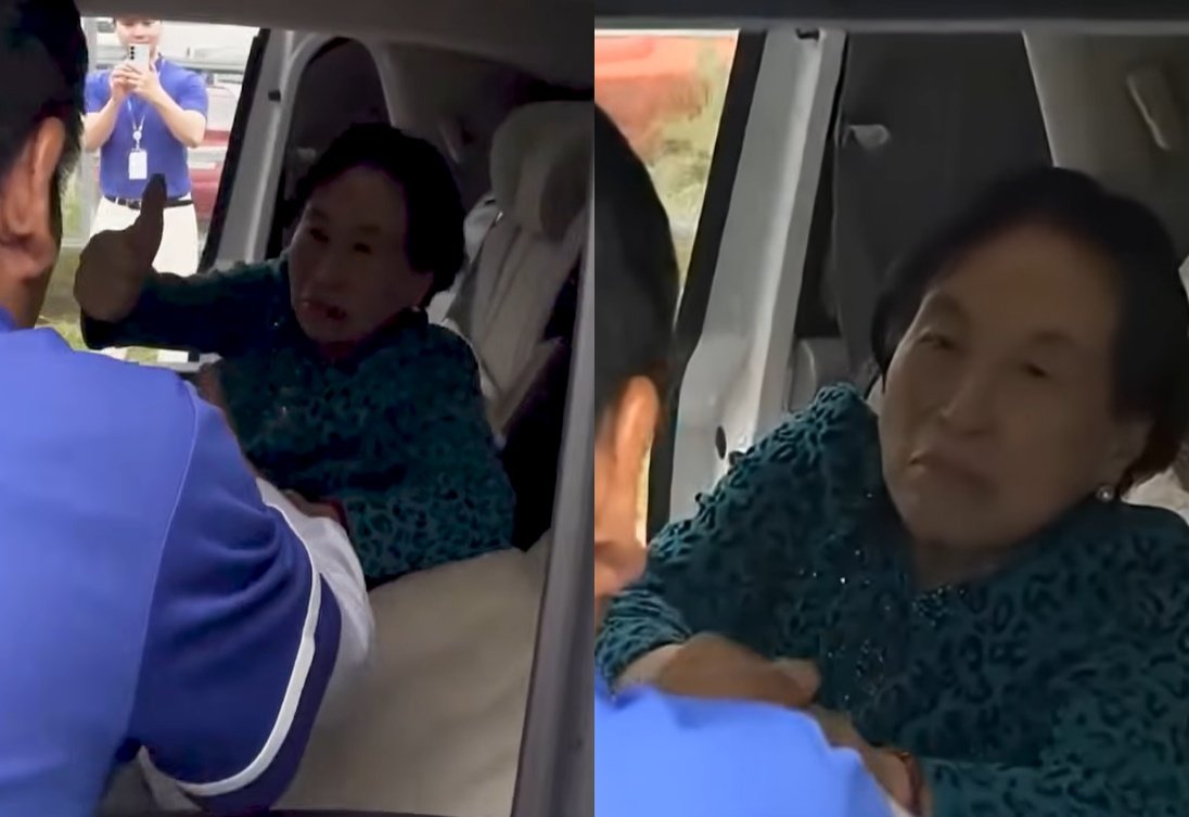 차량에서 민주당 정청래 대표를 맞이한 배우 전원주. 유튜브 델리민주, 채널A