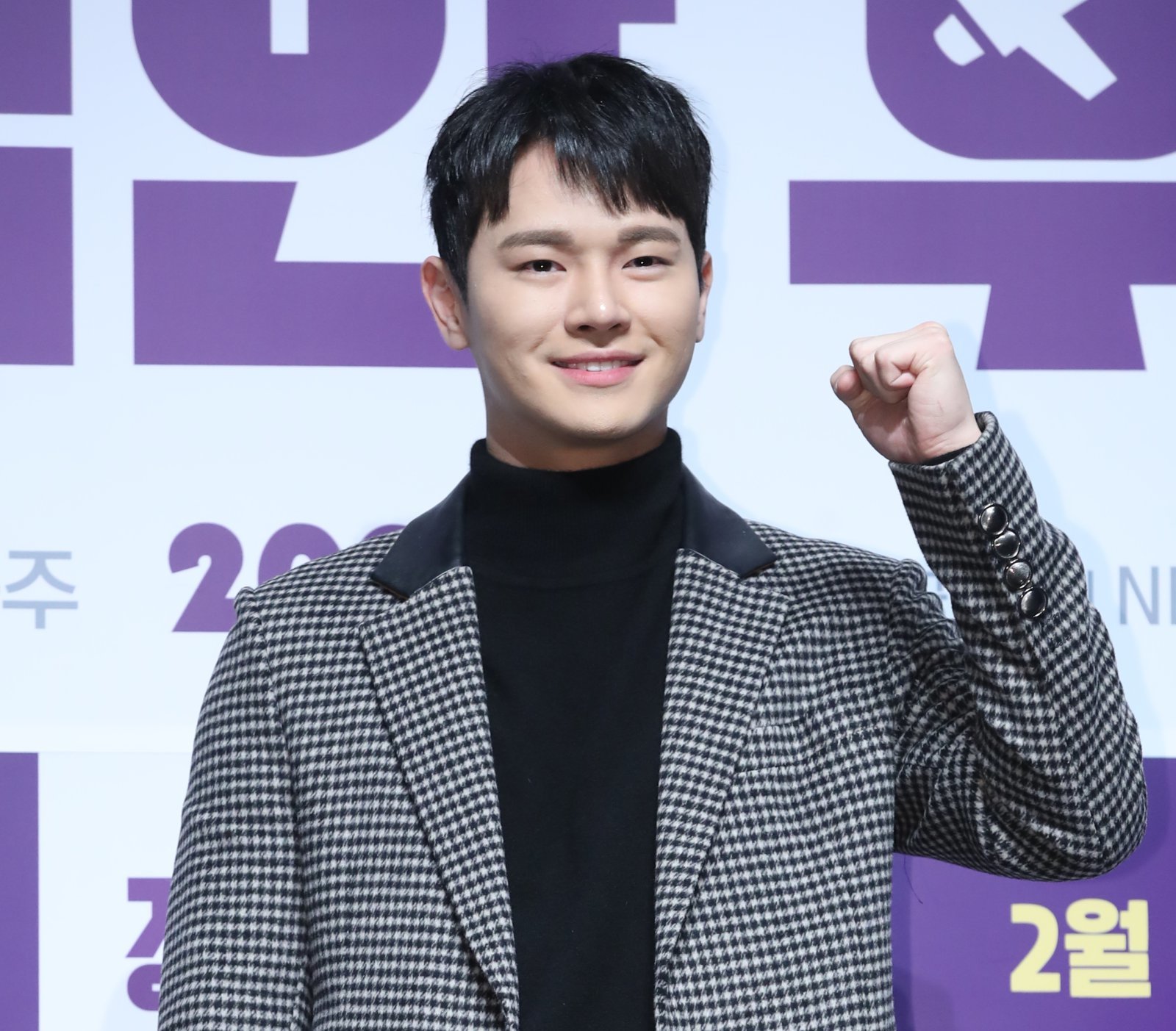 영화 ‘정직한 후보’ 배우 장동주가 6일 오전 서울 강남구 CGV압구정에서 열린 제작보고회에서 포즈를 취하고 있다. 2020.01.06 뉴시스