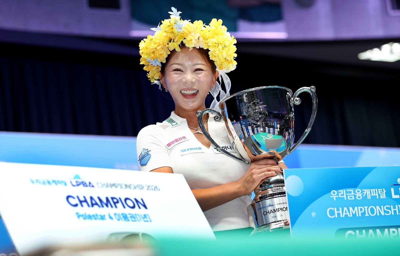 새 시즌 개막전에서 우승한 김가영(PBA 제공)