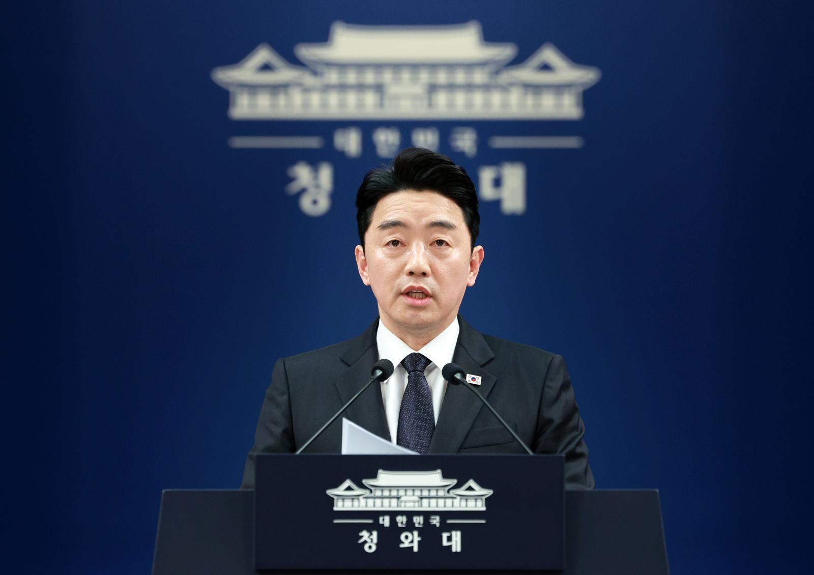 강훈식 비서실장. 뉴시스