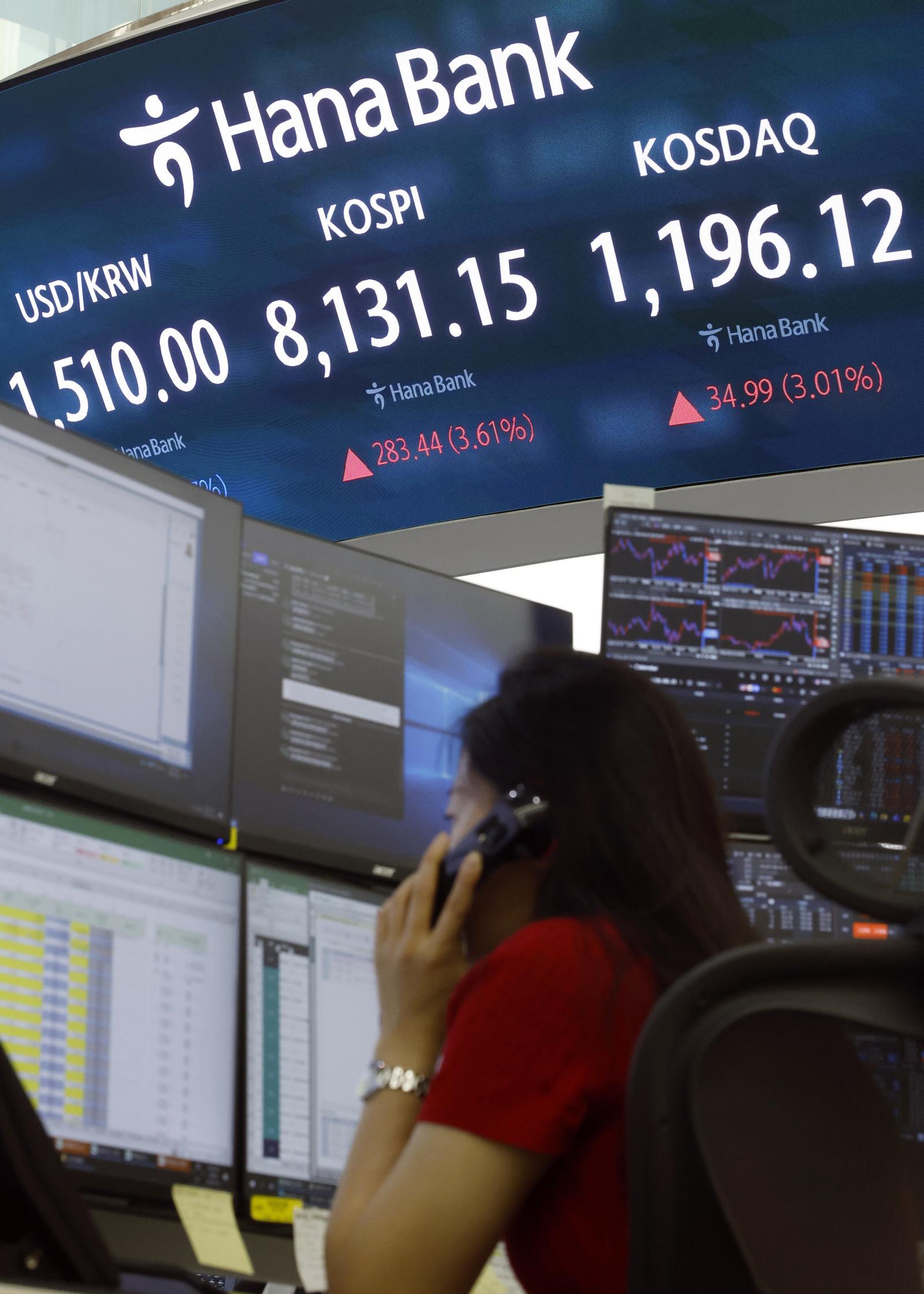 코스피, 장중 8100선 돌파…30만 전자-200만 닉스