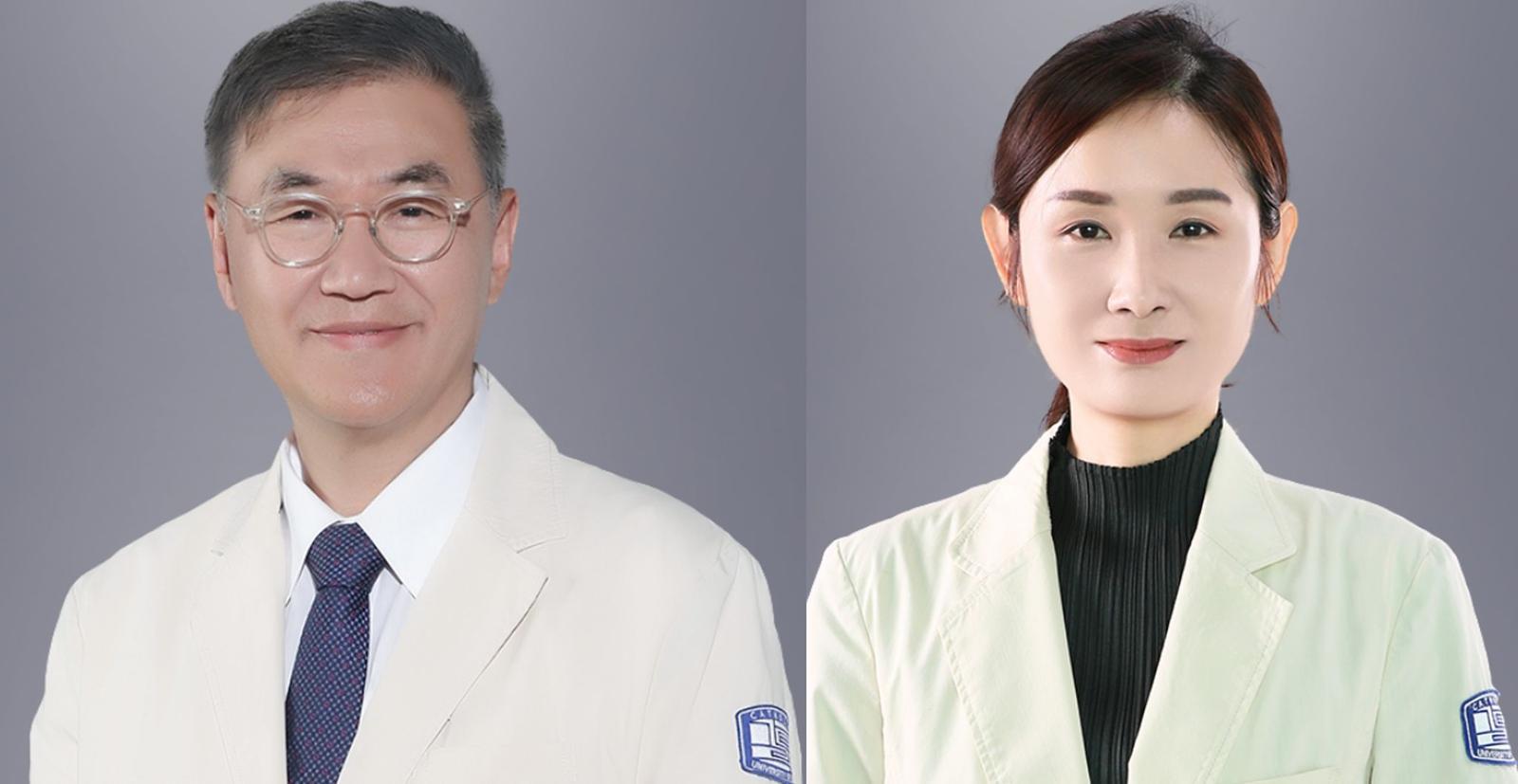 왼쪽부터 채정호 가톨릭대학교 서울성모병원 정신건강의학과 교수, 태혜진 평생건강증진센터 교수. (사진= 서울성모병원 제공)