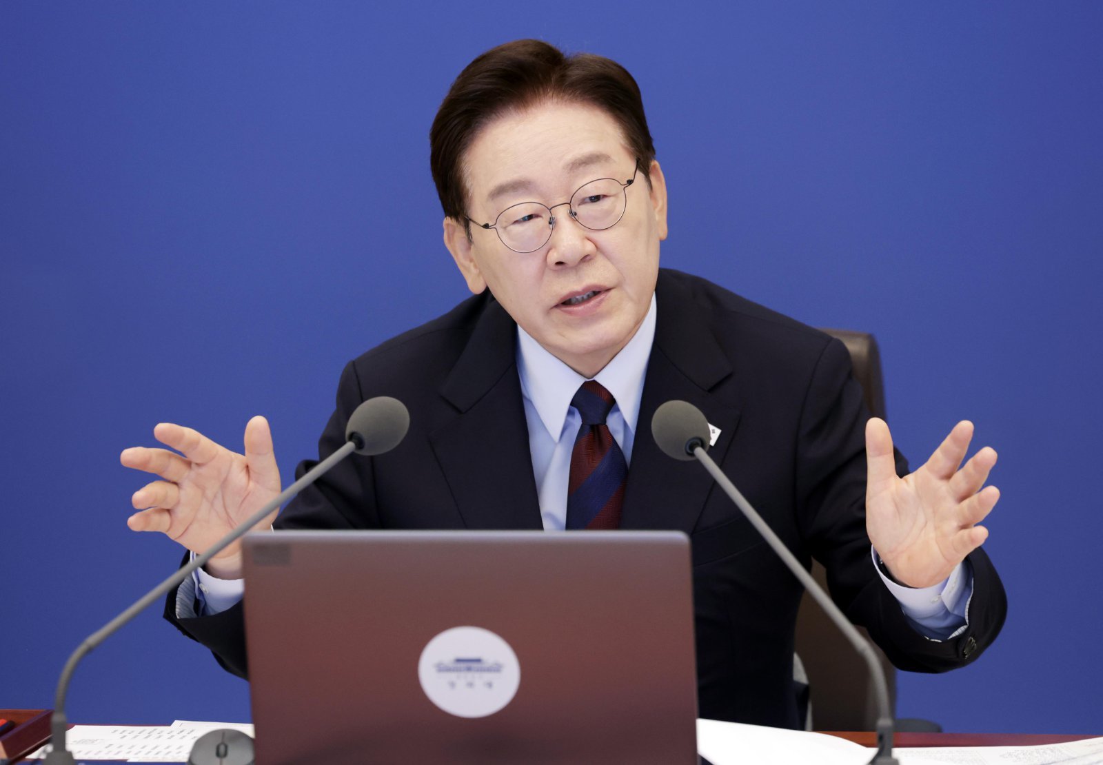 이재명 대통령이 26일 청와대에서 열린 제23회 국무회의 겸 제10차 비상경제점검회의에서 발언을 하고 있다. 2026.5.26 ⓒ 뉴스1