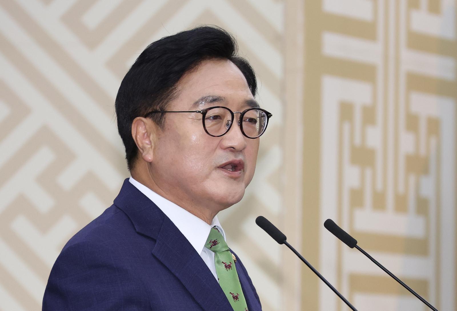 퇴임 앞둔 우 의장 “개헌 성사 못해 아쉽다…후반기 국회서 개헌특위 구성해야”