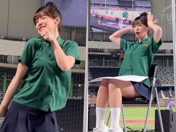 대만 프로야구 리그에서 활동하고 있는 치어리더 이다혜씨가 복장 논란에 휩싸였다. 이다혜 SNS 갈무리