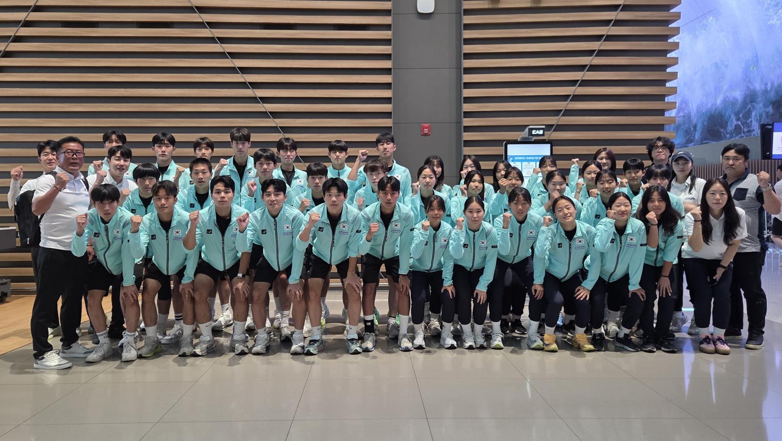 하키 U-18 대표팀, 아시아컵 출전 위해 일본으로 출국