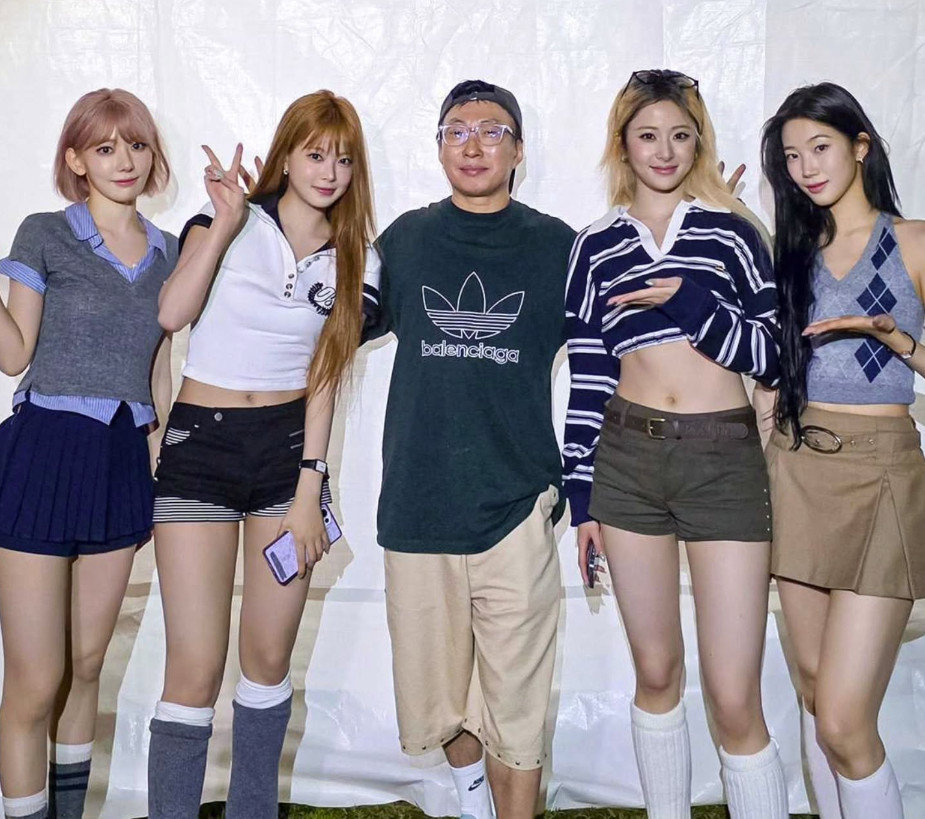 르세라핌 박명수/인스타그램 캡처