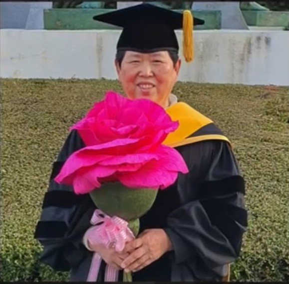 함정희 씨. 한국장기조직기증원