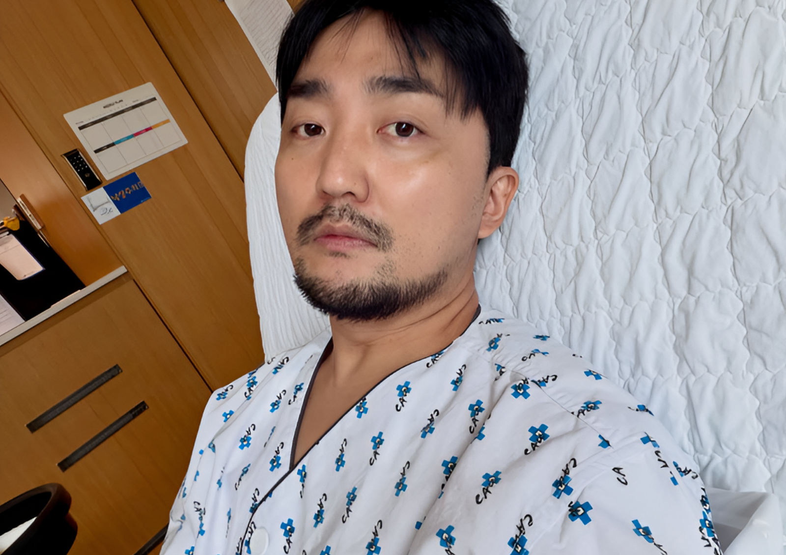 유병재 “포켓몬 잡다 쓸개 뗐다” 담낭절제술 마친 근황 공개