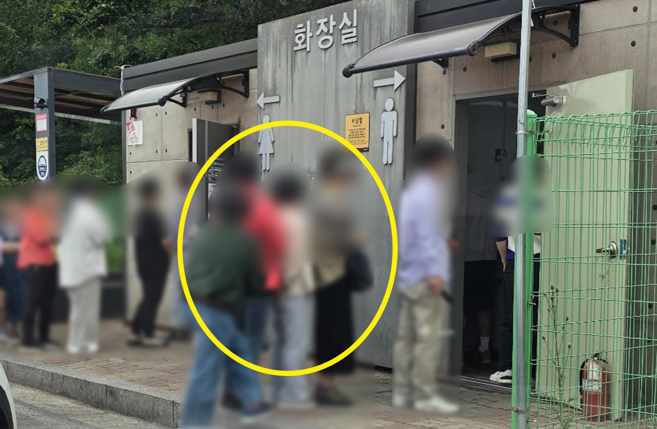 “줄 길다고 男화장실 온 아주머니들…반대라면 양해 되겠나?”