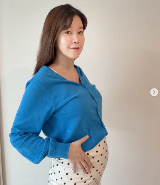 ‘김해준♥’ 김승혜, 존재감 드러낸 D라인…“나도 이제 임산부”