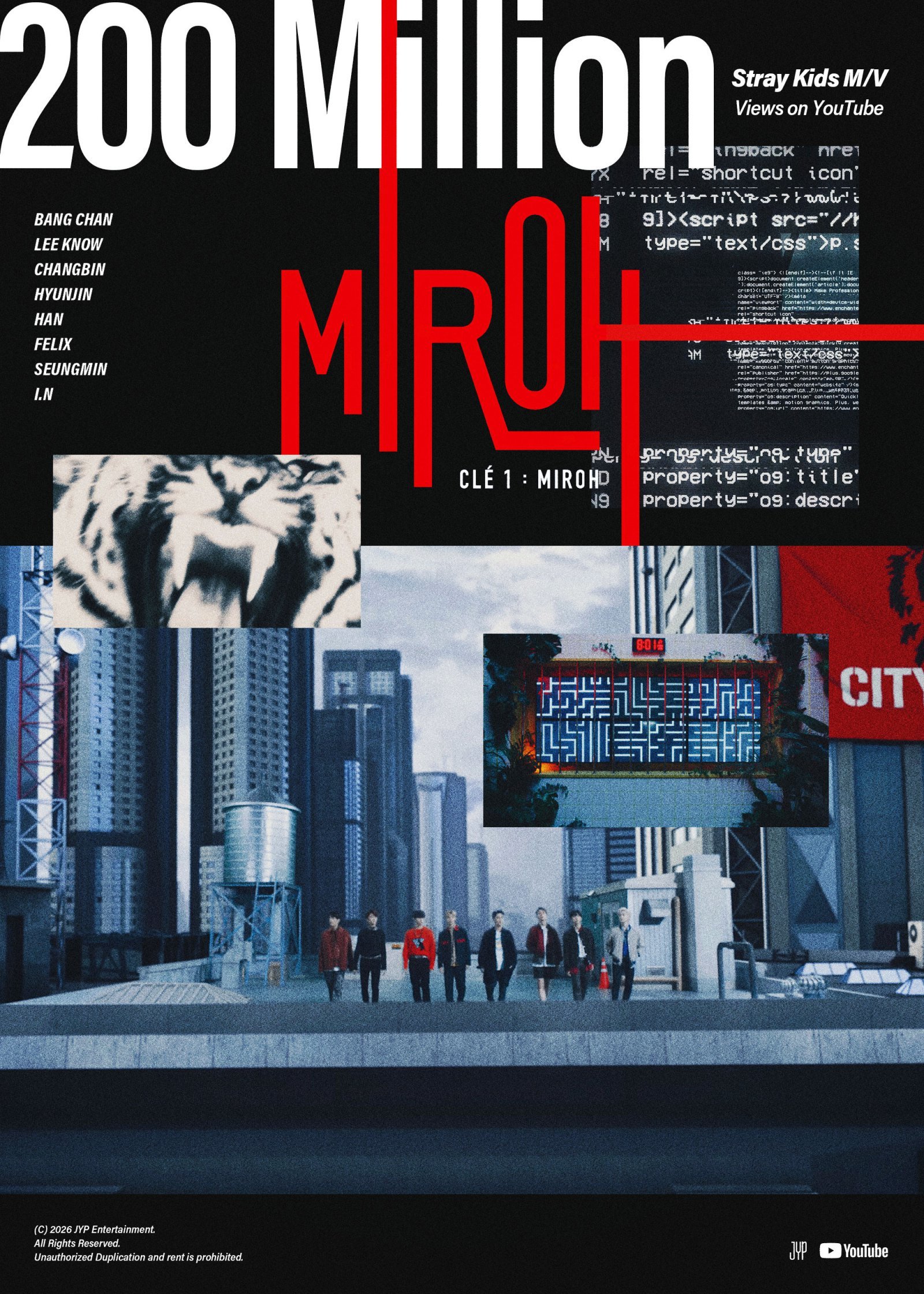 스트레이 키즈, ‘미로’ MV 2억 뷰·‘이지’ MV 1억 뷰 ‘겹경사’