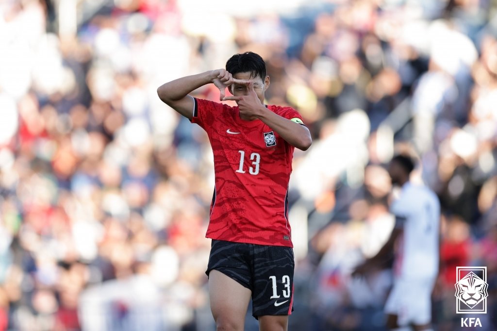 손흥민 멀티골 부활…홍명보호, 트리니다드토바고 5-0 완파
