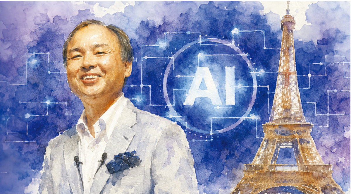 소프트뱅크, 佛 AI 데이터센터에 132조원 투자… 유럽 패권 노린다