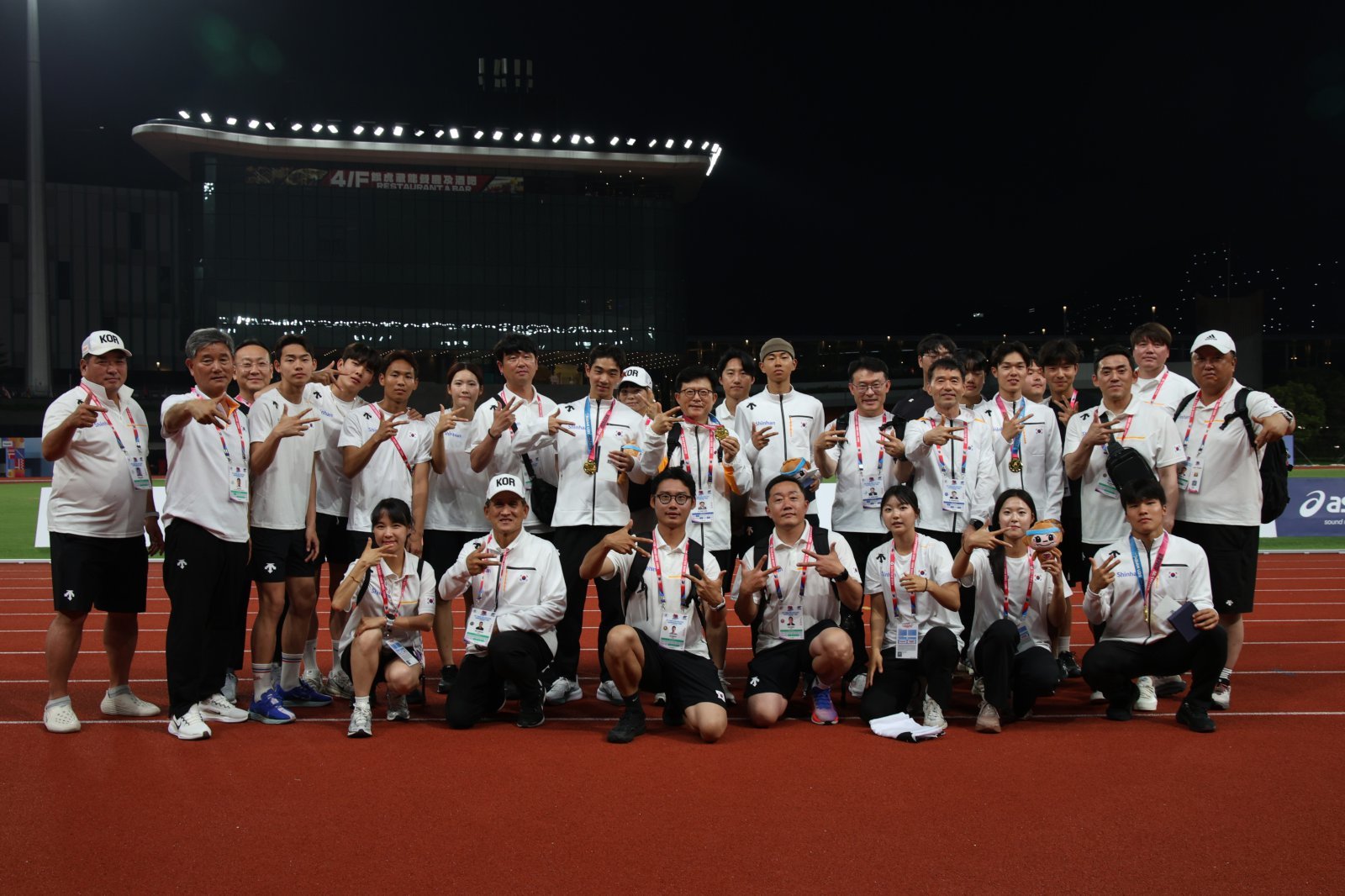 남자 육상, U-20 아시아선수권 4x100m 릴레이 금메달
