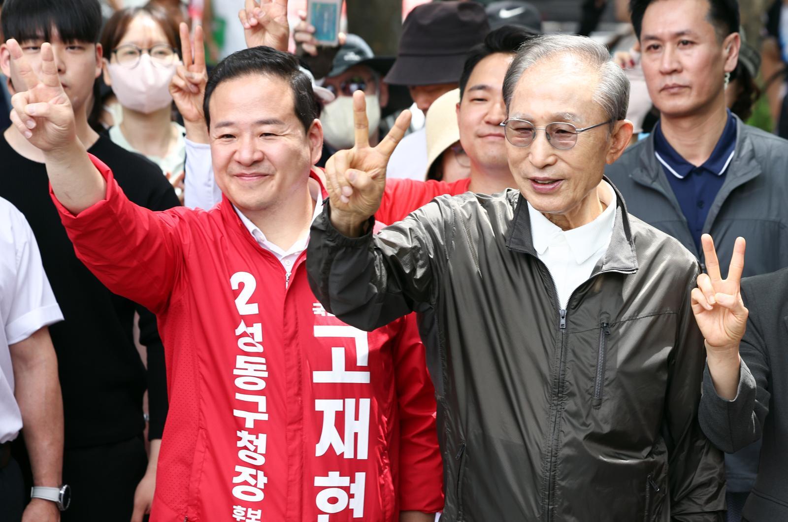 서울숲 만든 MB, 이번엔 성수동 찾아 “일 잘하는 사람 뽑아야”