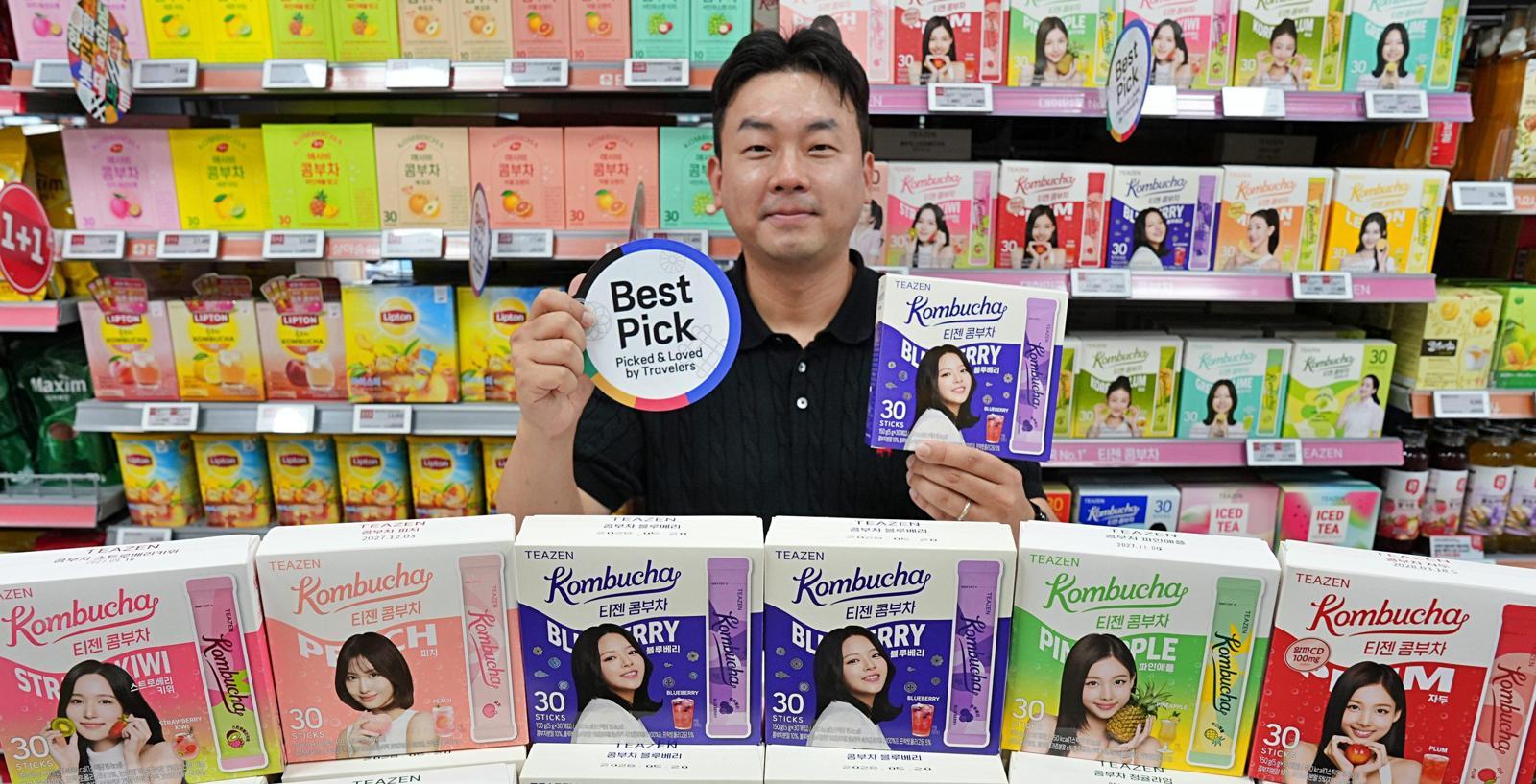“시원한 콤부차로 더위 날리세요”
