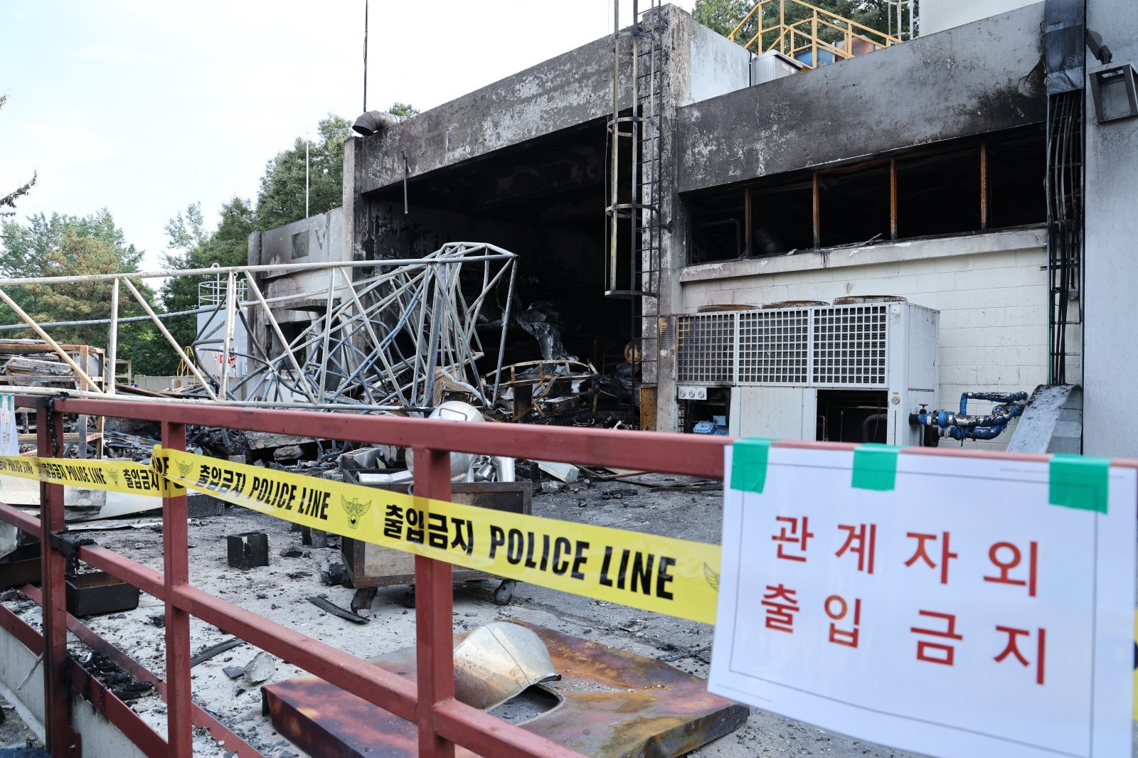 1일 폭발 사고가 발생한 대전 유성구 한화에어로스페이스 대전사업장이 통제되고 있다. 2026.6.1 ⓒ 뉴스1