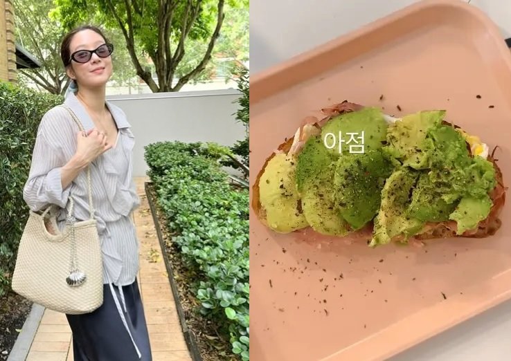 정려원의 픽 ‘아보카도 샌드위치’…“적은 양으로도 포만감”