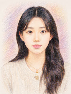 이채원 양 초상화