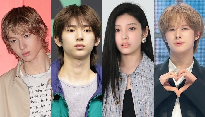 코르티스 마틴, 주훈, 아일릿 원희, 투어스 경민(왼쪽부터) ⓒ 뉴스1 DB