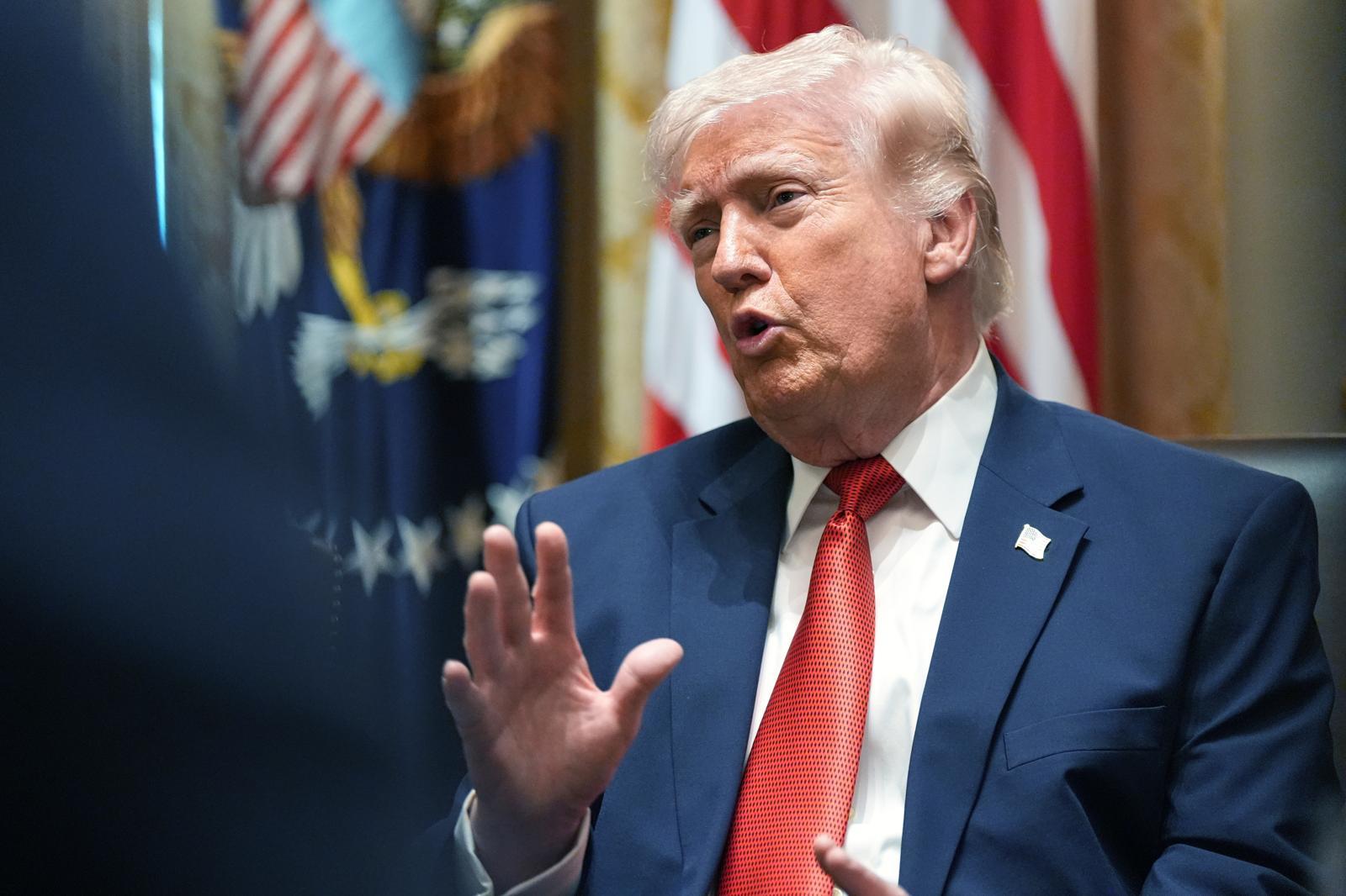 도널드 트럼프 미국 대통령. AP 뉴시스