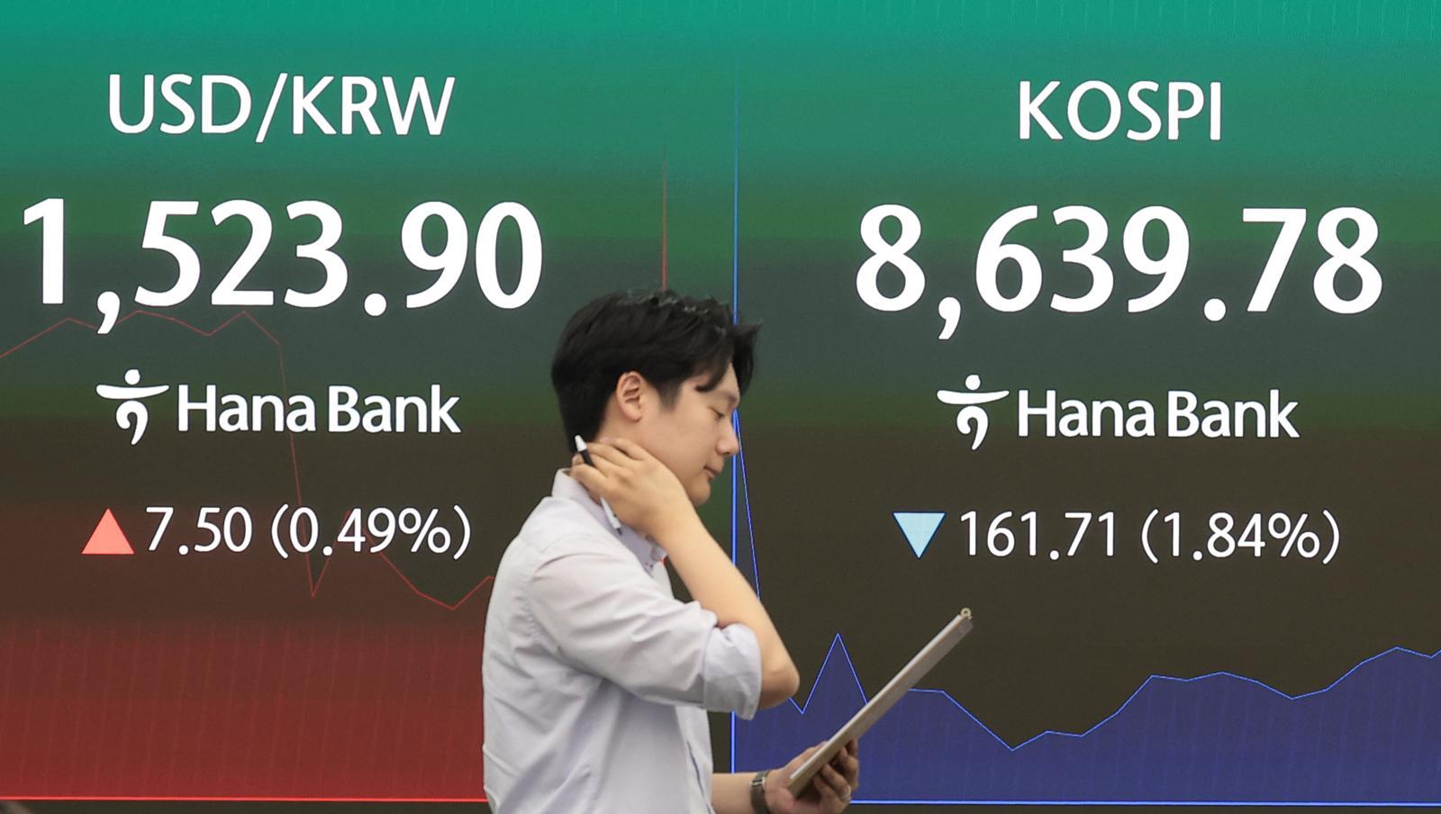 환율 장중 1530원 넘어…2개월 만에 처음