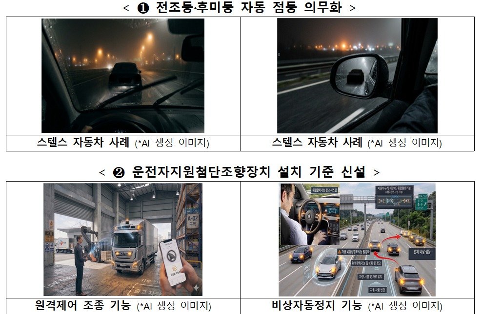자동점등 의무화 예시.(국토교통부 제공)뉴스1
