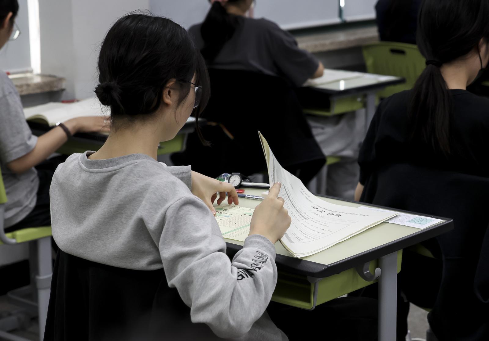 6월 모평 수험생 42.6% “어려웠다”