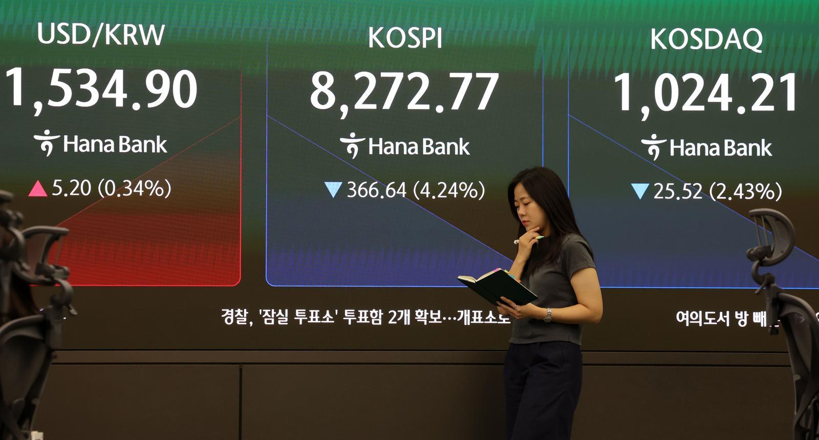[속보]환율, 주간거래서 1540원 넘겨…금융위기 이후 최고