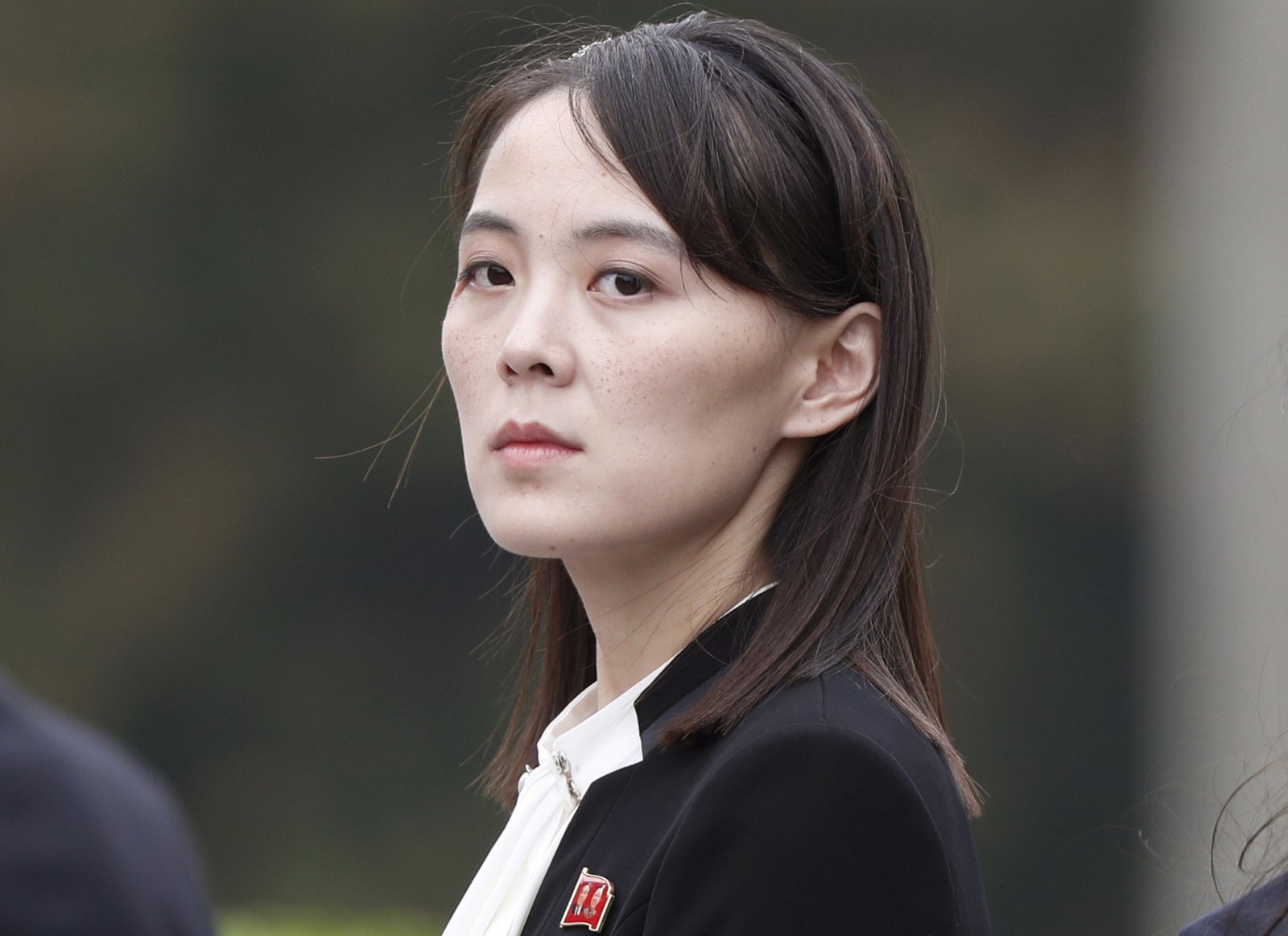사진은 지난 2019년 3월 2일 베트남 하노이의 호치민 묘역에서 열린 헌화식에 참석한 김여정의 모습. 2025.08.07 하노이=AP/뉴시스