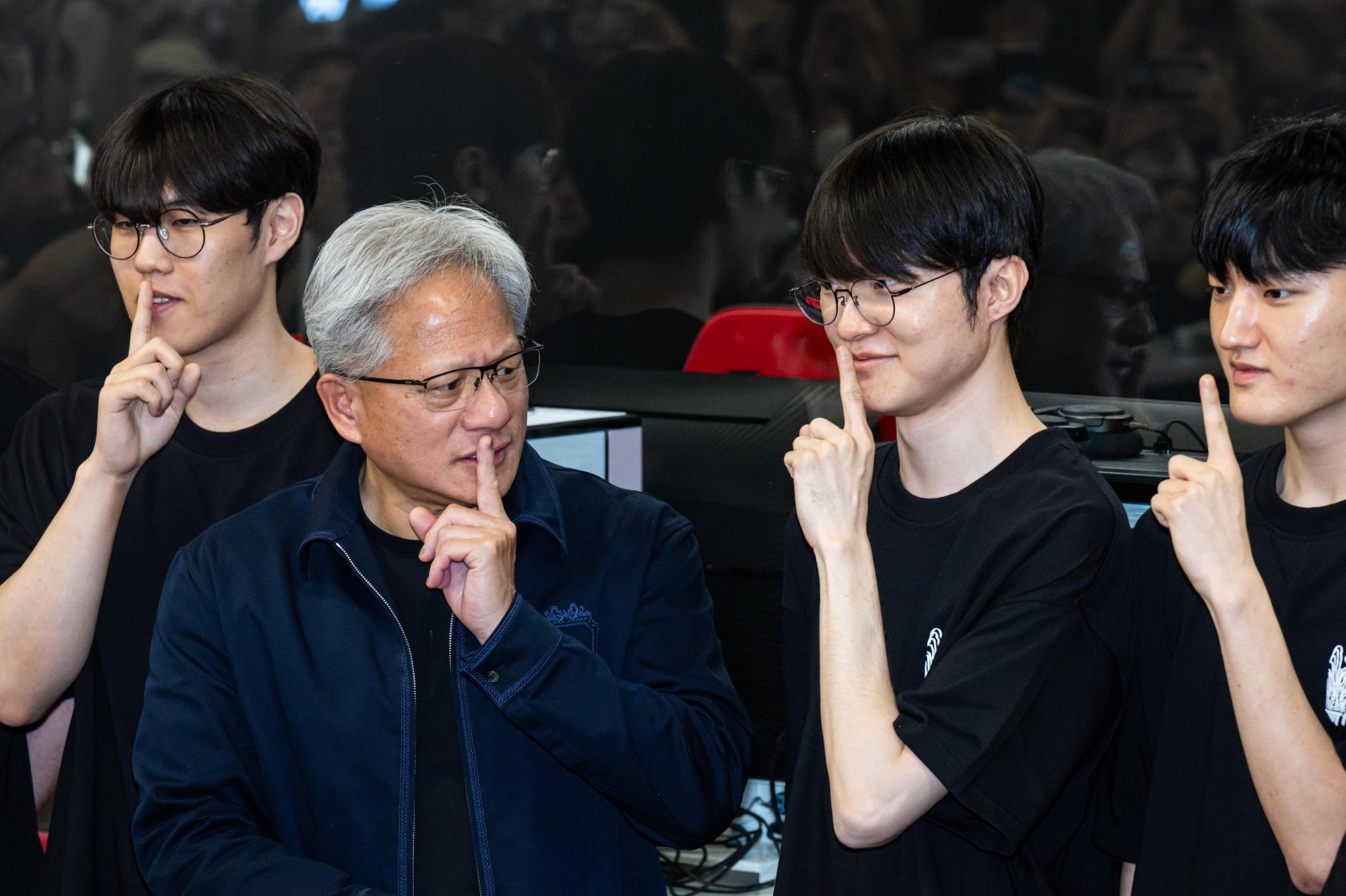 젠슨 황, 오늘 김택진·장병규 만난다…게임 거장과 ‘로보틱스 동맹’ 그린다