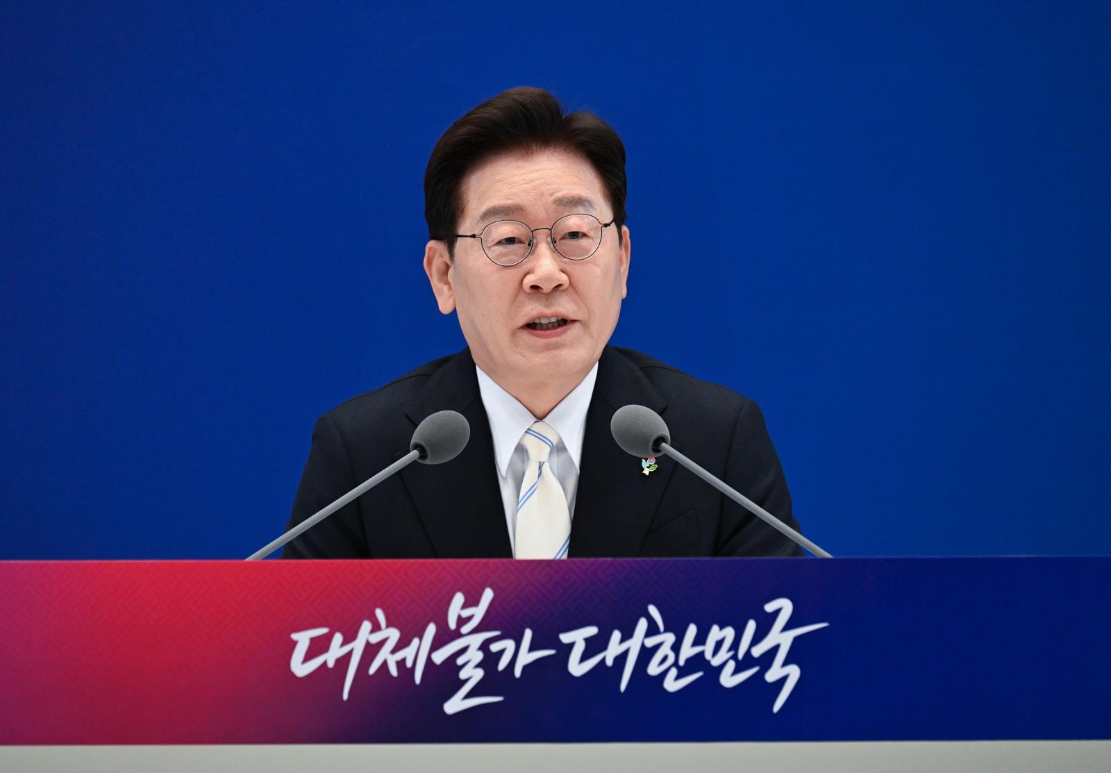 [속보]李 “모든 국민-국토가 성장 혜택 누리는 초격차 산업 강국”