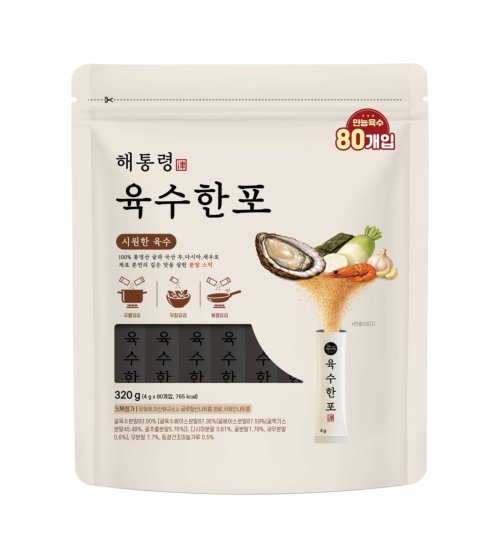 해통령, ‘육수한포 시원한 육수’  트레이더스 전용상품으로 출시