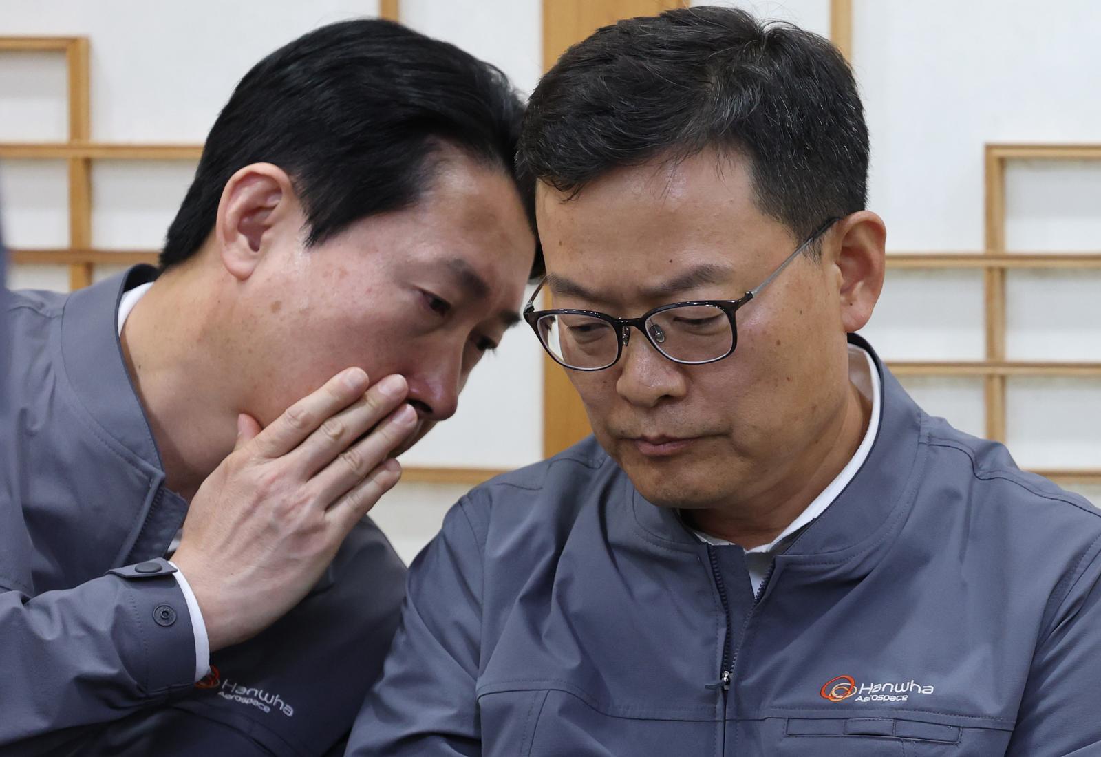 한화에어로스페이스 대표이사, 중대재해법 위반 혐의 입건