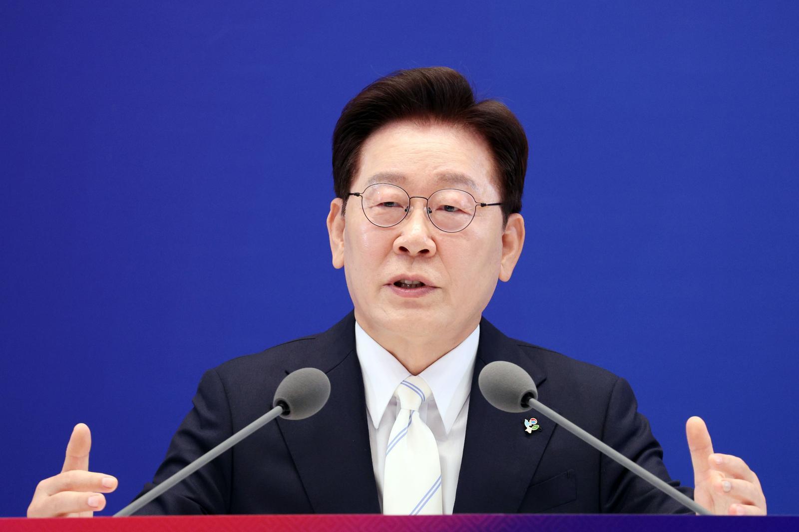 李 “대규모 투자 프로젝트 공개”…4대 국정목표 제시