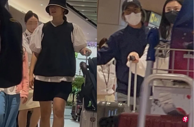 배용준·박수진, 싱가포르 공항서 포착…박신혜·최태준 부부도