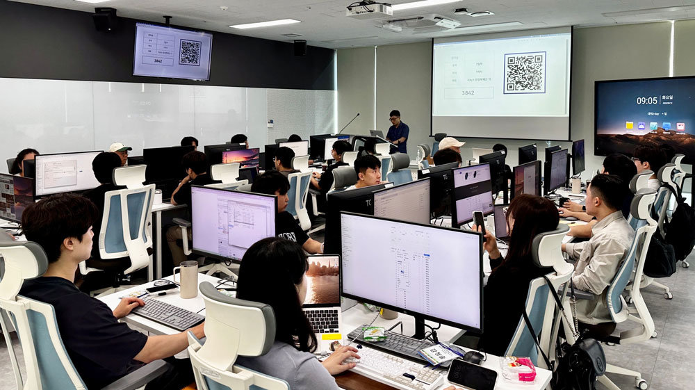 2025년 AI 서비스 운영을 위한 클라우드 데이터 엔지니어 과정 4기 교육 현장 / 출처=베스핀글로벌