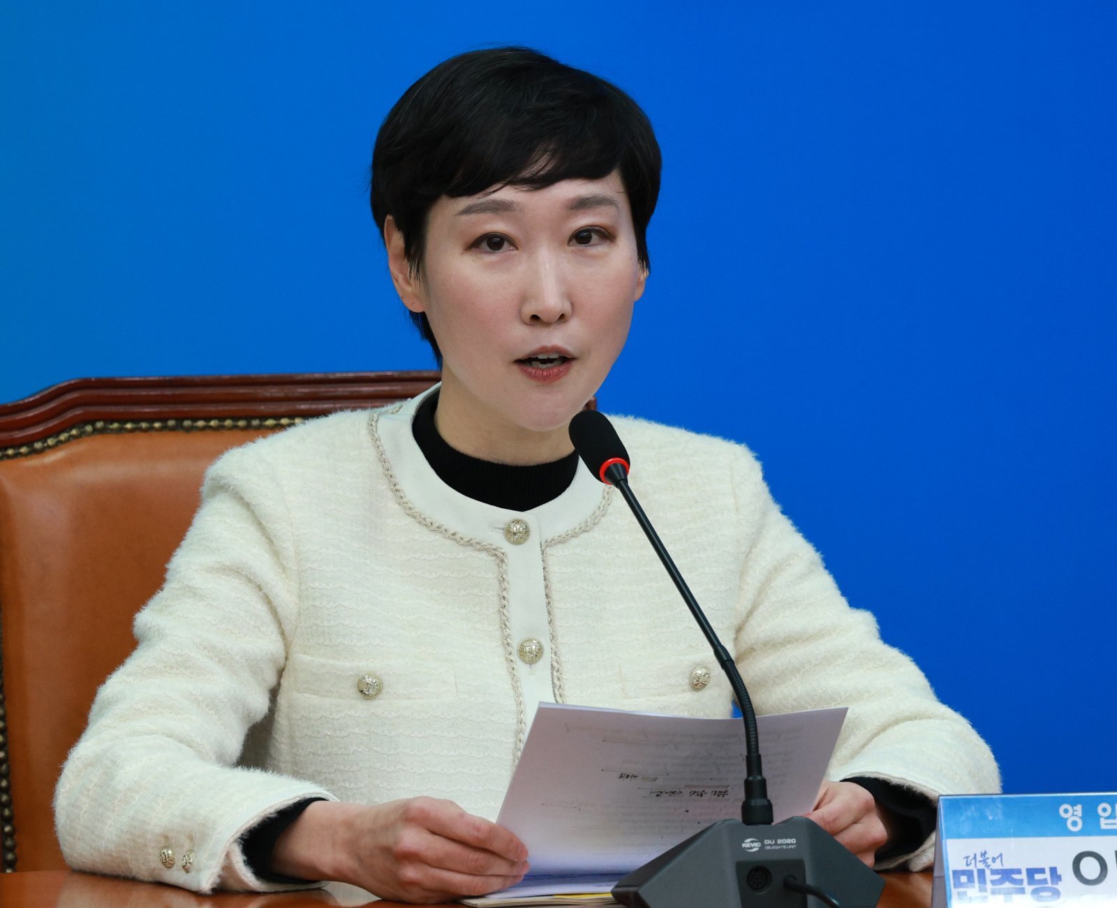 민주당 이지은 대변인 ‘李, 尹에 빗댄 발언’ 논란에 사퇴…“제 역량 부족”